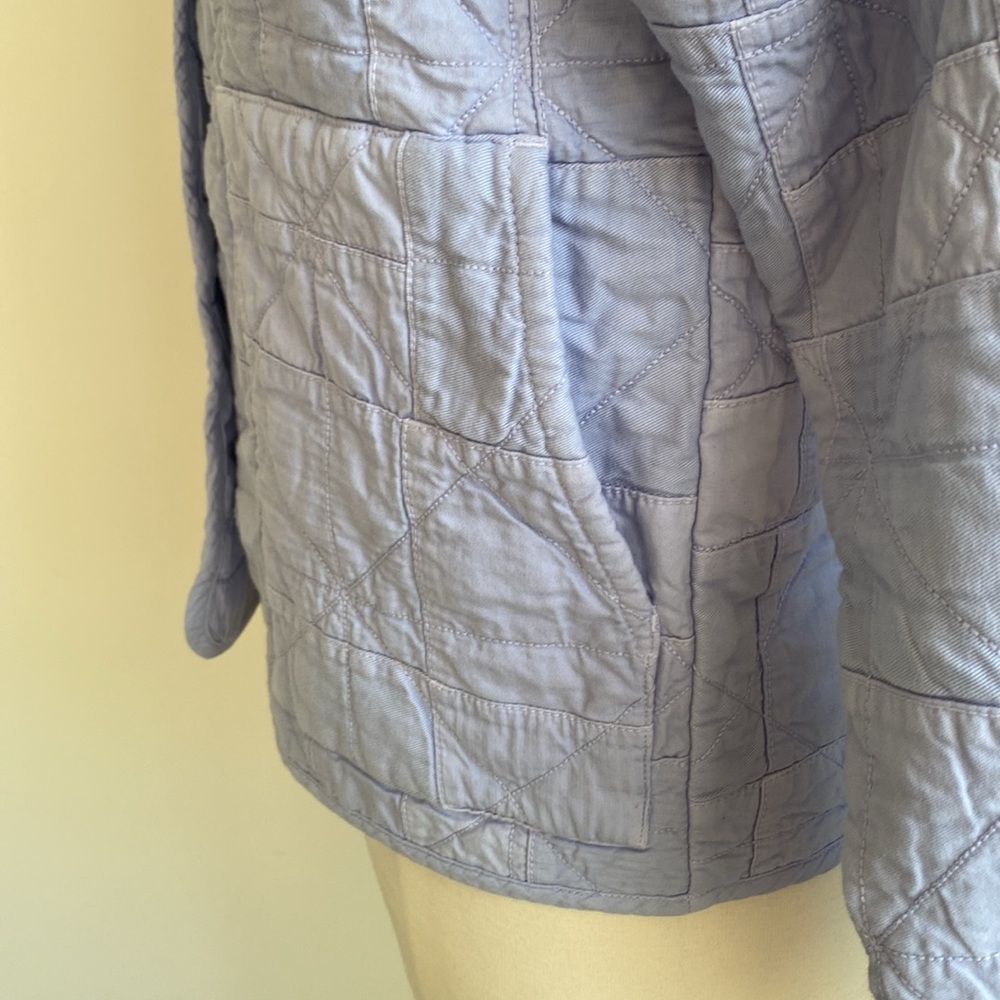 J. Crew Periwinkle Quilted Jacket - Picture 5 of 8